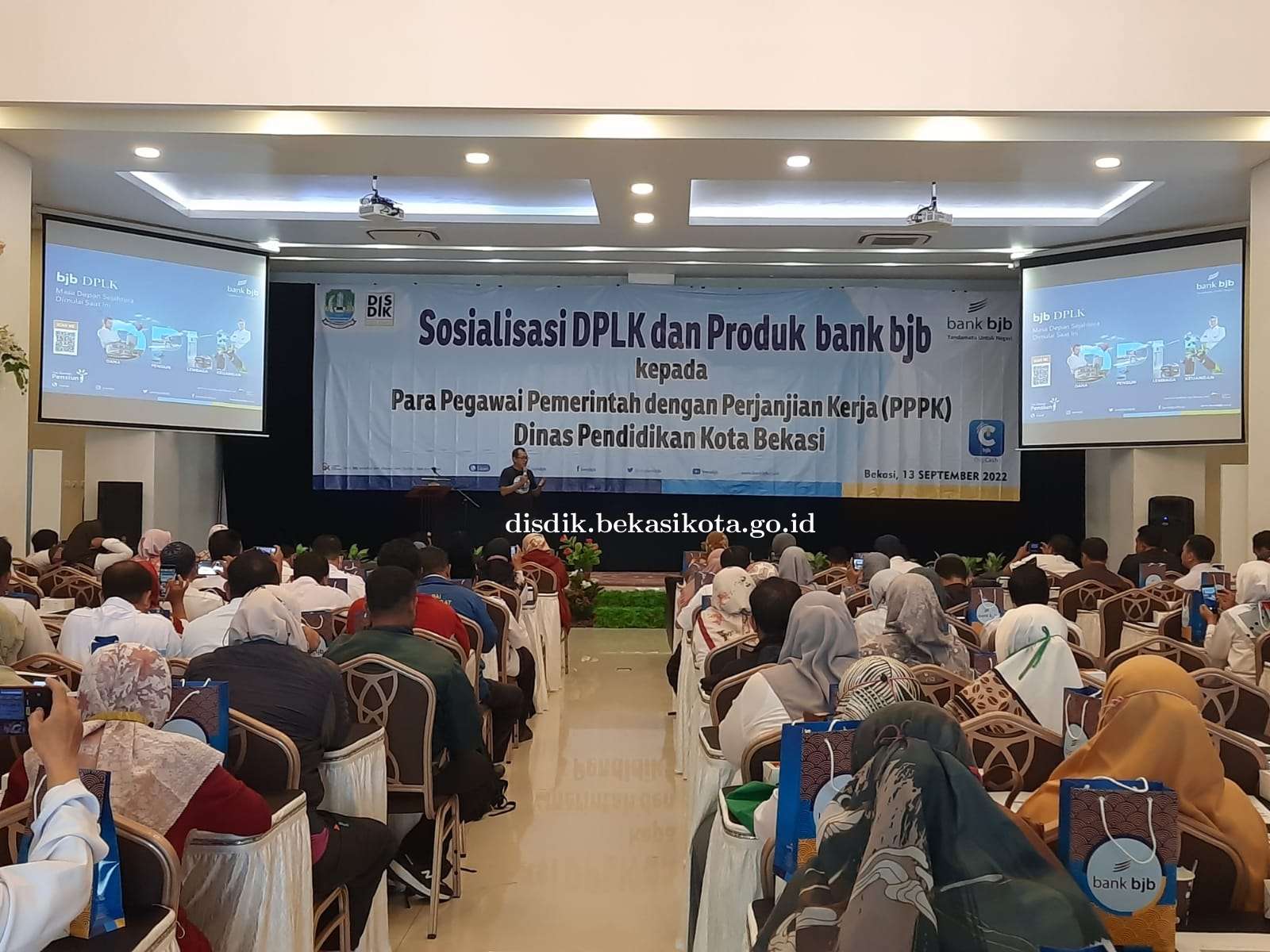 BJB Kota Bekasi Sosialisasikan Program DPLK kepada PPPK di lingkungan Dinas Pendidikan