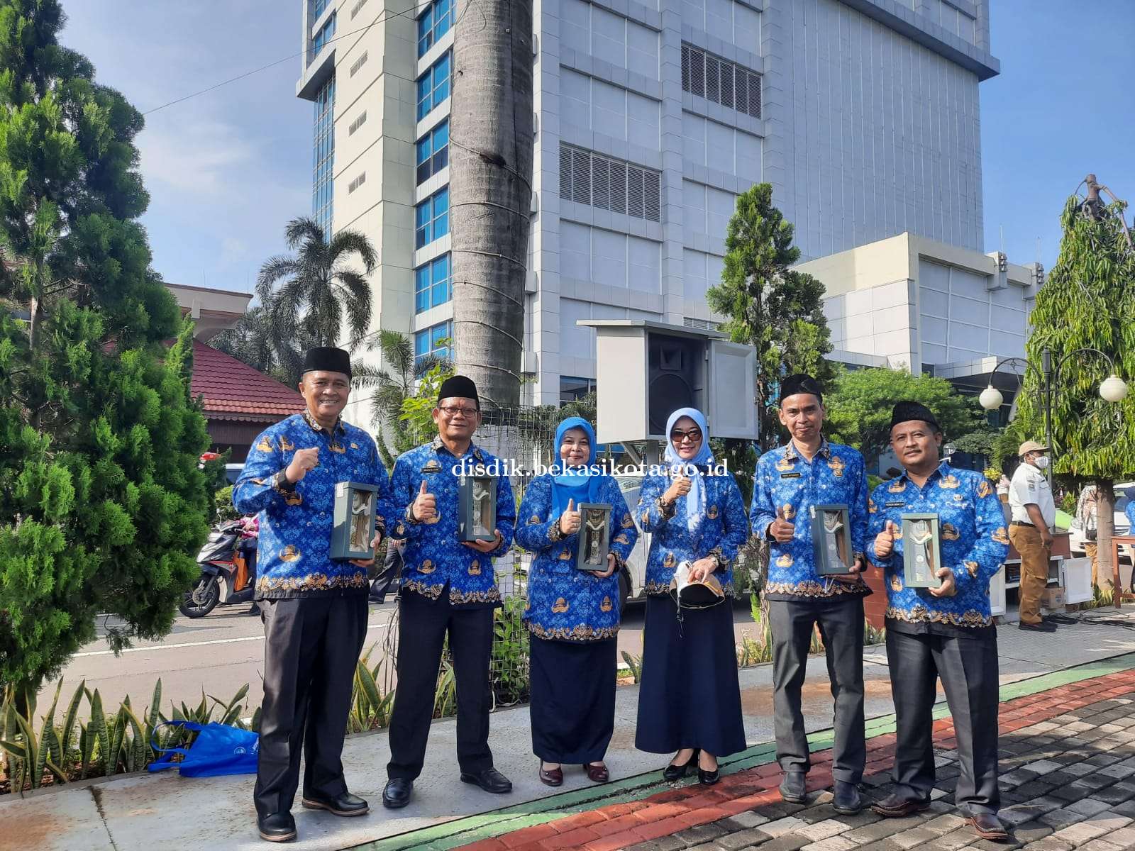 Lima Sekolah di Kota Bekasi Raih Penghargaan Anugerah Raksa Prasada Tahun 2022 