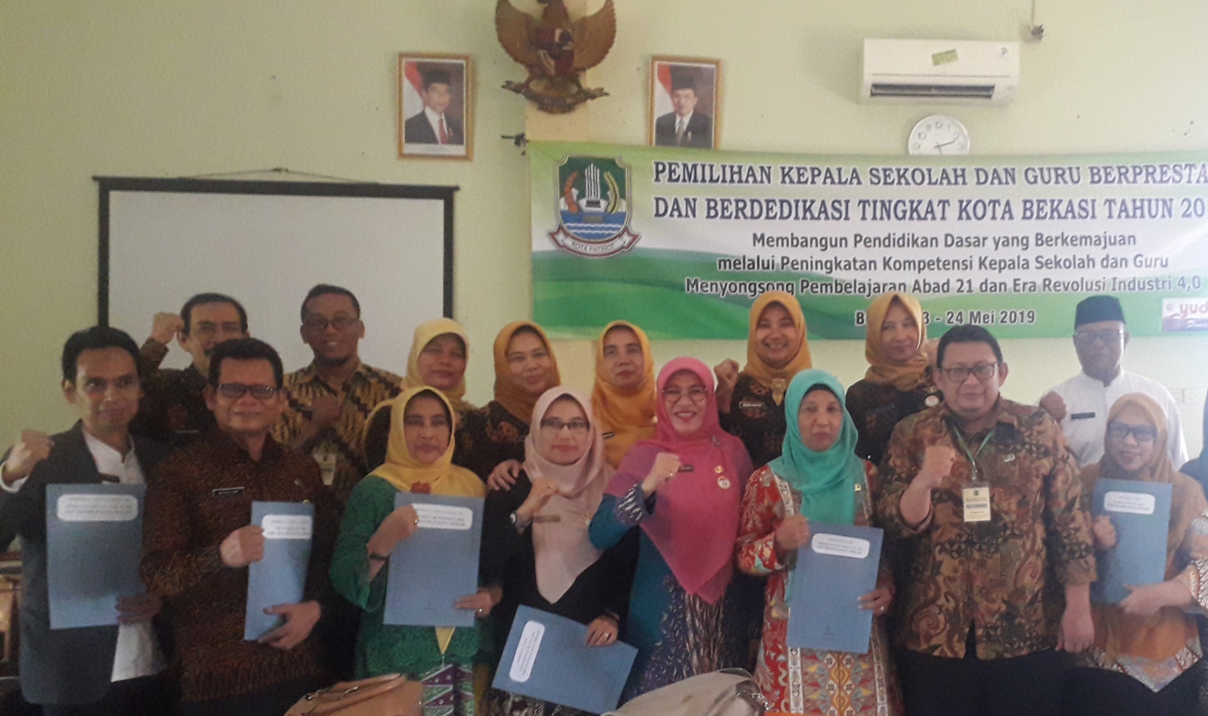 Dinas Pendidikan Kota Bekasi sukses menggelar lomba guru dan Kepala Sekolah berprestasi jenjang SD d0