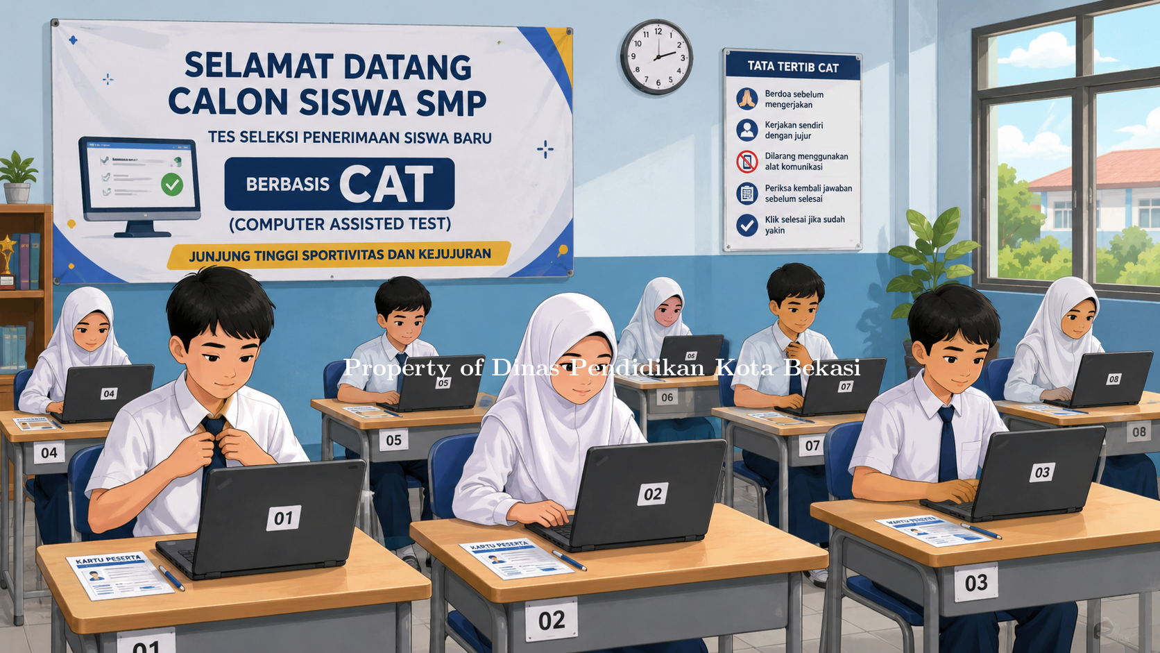 Aturan Dokumen yang Wajib Peserta Bawa Saat Ujian CAT