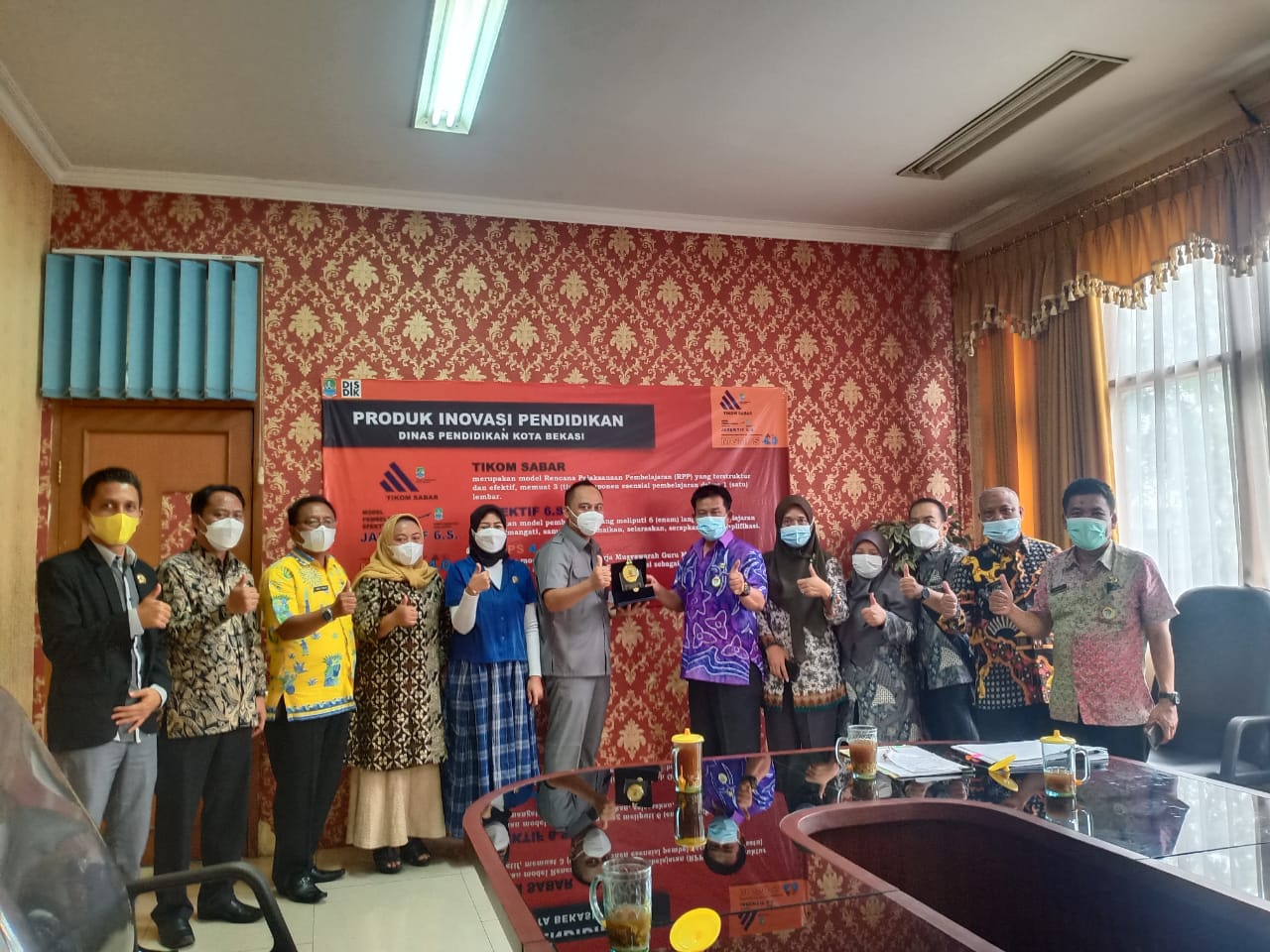 Siap Gelar PTM, Disdik Kota Bekasi Terima Kunker DPRD Kabupaten Karawang