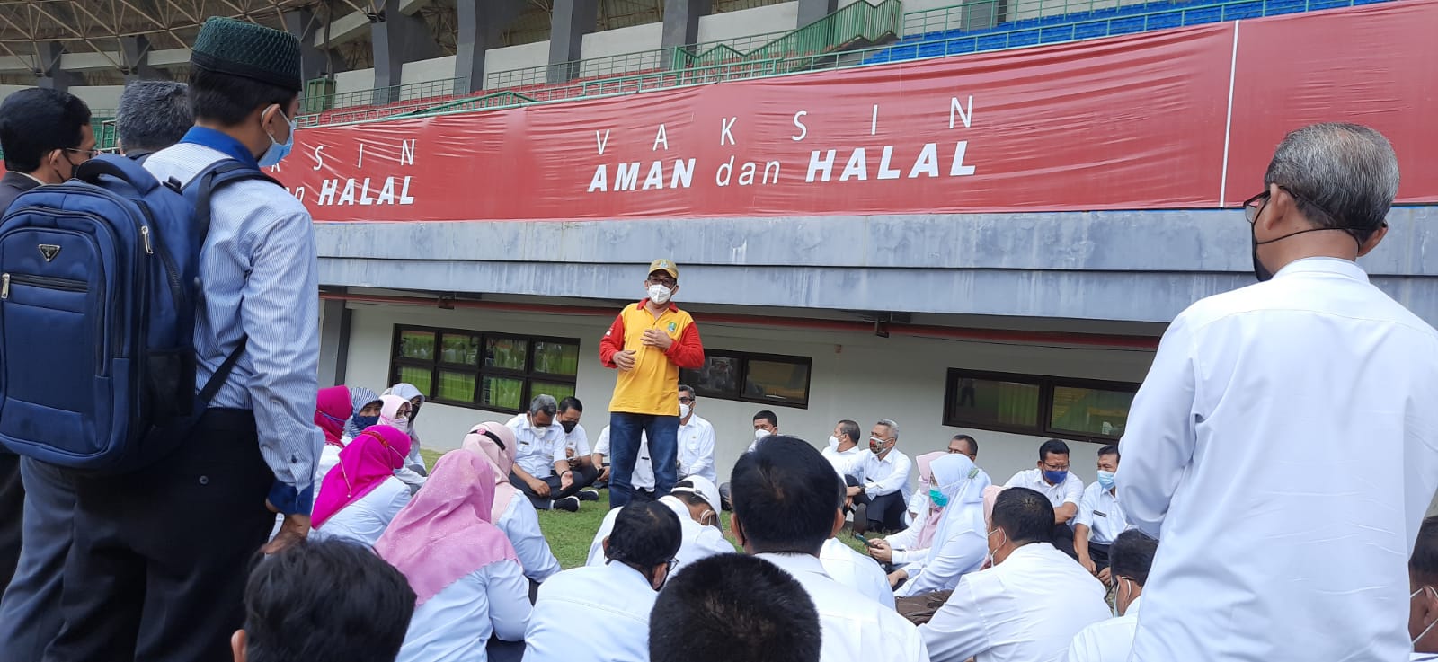 Arahan Walikota Bekasi dalam Pelaksanaan Percepatan Vaksinasi Covid-19  Anak Usia 12 Tahun Keatas