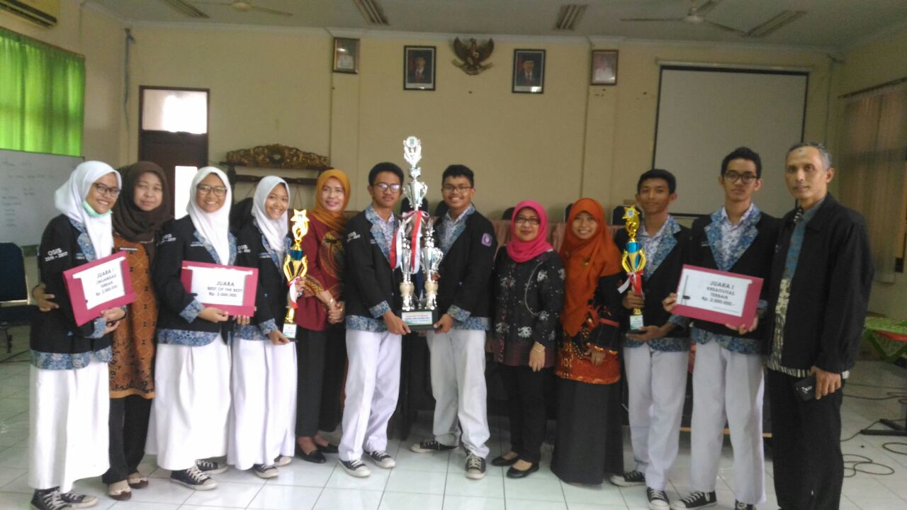 The Best of the best osis award SMPN 12 Bekasi