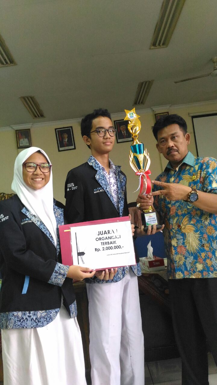 The Best of the best osis award SMPN 12 Bekasi